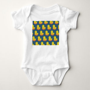 Body Canard en caoutchouc jaune, mignon, motif sans sou