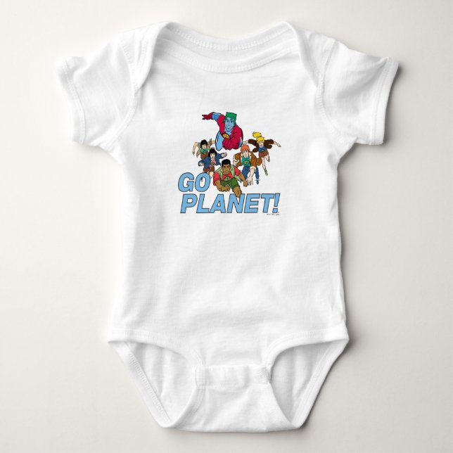 Body Capitaine Planète et les Planètes - Allez Planète  (Devant)