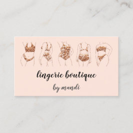 Body Care Logo QR Code Bikini Underground Shop Visitenkarte