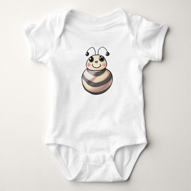 Body Caricature d'abeille mignonne, Dessin d'abeille so (Devant)