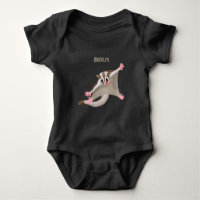 Caricature de planeur de sucre joyeux