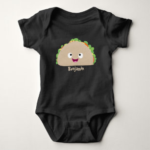 Body Caricature joli sourire taco dessin animé