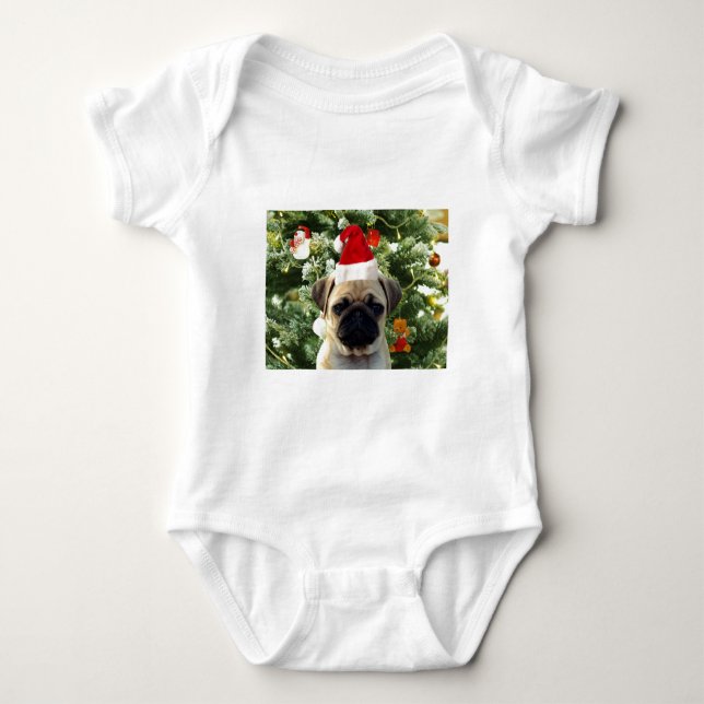 Body Carlin Chien Chien Chien de Noël Arbre de Noël Orn (Devant)