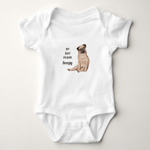 Body Carlin Puppy Mon meilleur ami Nom personnalisé