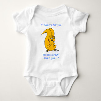 Body Cartoon d'écureuil mignon Vêtements de bébé amusan