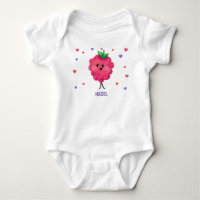 Cartoon framboise Berry Premier anniversaire