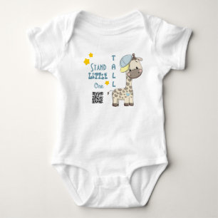 Body Cartoon personnalisé Baby Boy Giraffe