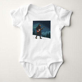 Body Cartoon Rocker Dog Under the Stars