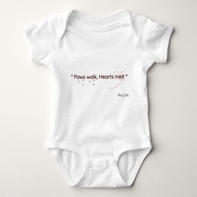 Body Cat Lover Baby bodysuit  (Devant)