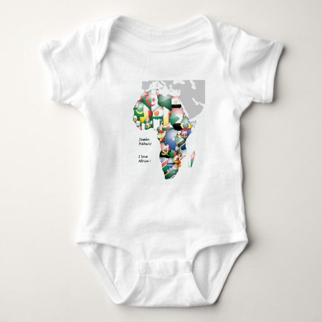 Body Célébration de l'Afrique dans le design des drapea (Devant)