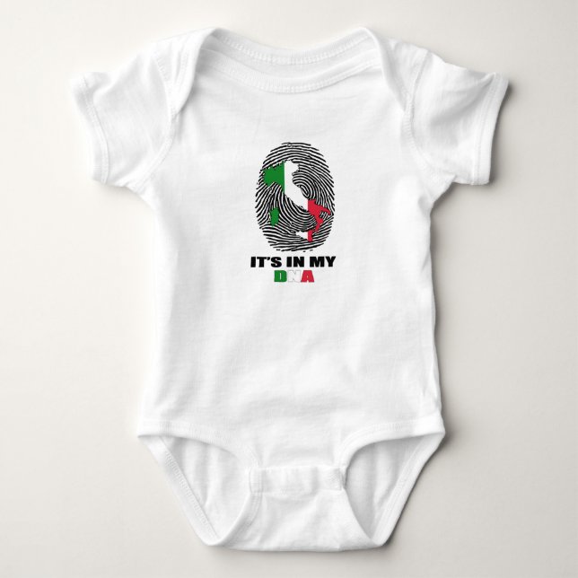 Body C'est dans mon ADN Italie Patriotique Fière Italie (Devant)