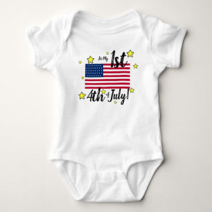 Body C'est ma première tenue de bébé d'une pièce du 4 j