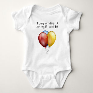 Body C'est mon anniversaire — je peux pleurer si je veu
