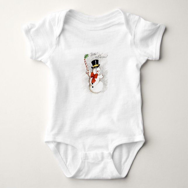 BODY C'EST NOËL, BÉBÉ T-SHIRT (Devant)