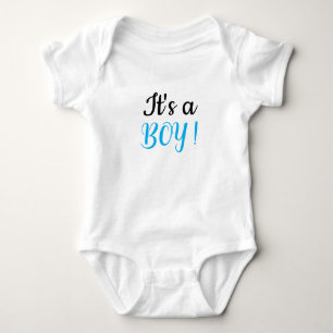 Body C'est un garçon, le sexe du bébé révèle un bodysui