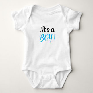 Body C'est un garçon, le sexe du bébé révèle un bodysui