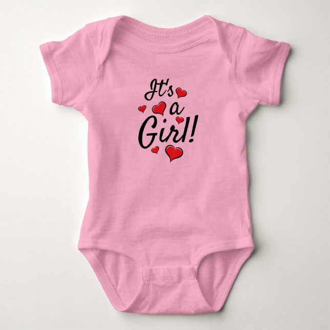 Body C'est une fille ! Révélation du genre du bébé (Devant)
