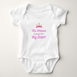Body Cette petite princesse va être une grande soeur !