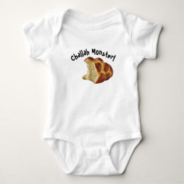 Body Challah Monster Shabbat Baby Bodysuit