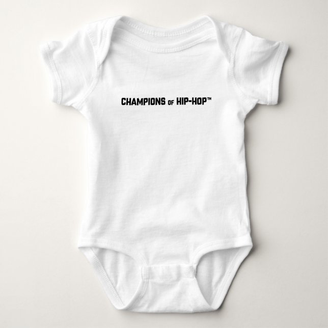 Body CHAMPIONS DE HIP HOP Baby Bodysuit (Devant)