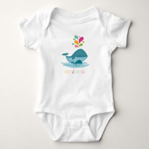 Body Chanceux nous vivons Maui ! Baleine et bébé de