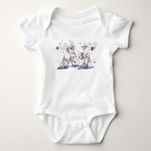 Body Chanter Caribou Baby Jersey One-Pièces