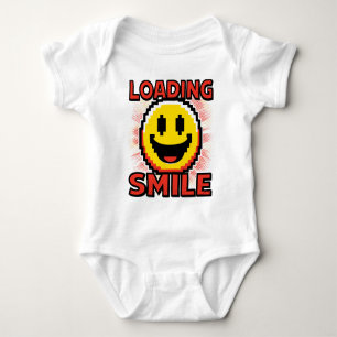 Body Chargement de Smile – Visage Sourire Rétro en Pixe