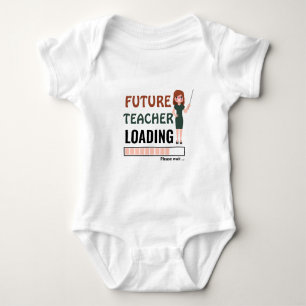 Body Chargement futur de l'enseignant Jolie fille de