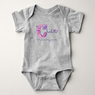 Body Charlotte girls nom de la coutume décorative signi