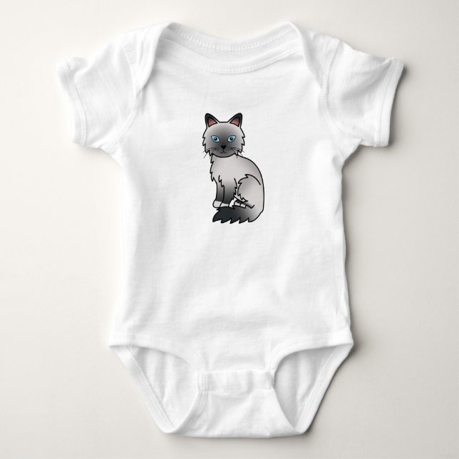 Body Chat Birman / Ragdoll au point bleu (Devant)