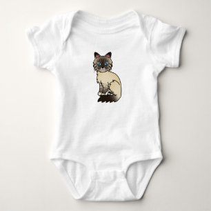 Body Chat Birman / Ragdoll au tabby seal point
