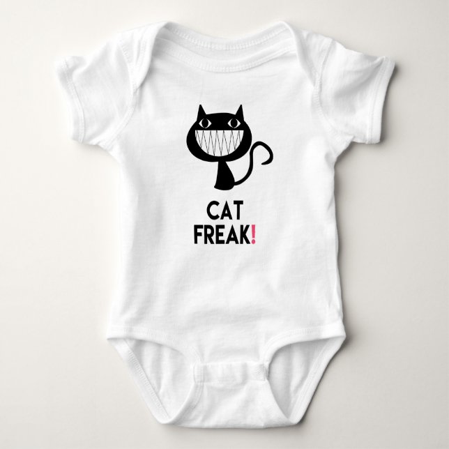 Body Chat Freak ! Bodysuit Fun Baby Jersey (Devant)