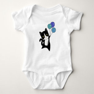 Body Chat Kitten Ballons mignons Animaux noirs Chats