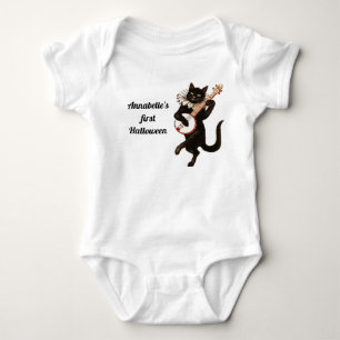 Body Chat noir Vintage personnalisé