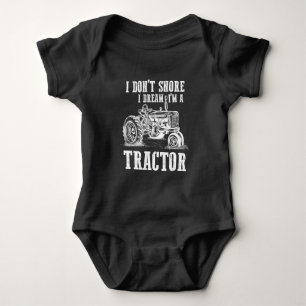 Body Chauffeur de tracteur agricole amusant qui ronfle 