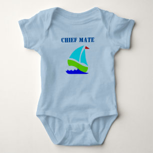 Body Chef du navire Mate Baby Romper