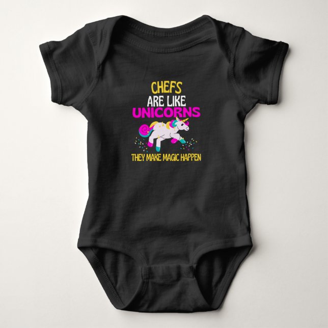 Body Chef Unicorn, Magique Unicorn Chefs cuisiniers (Devant)