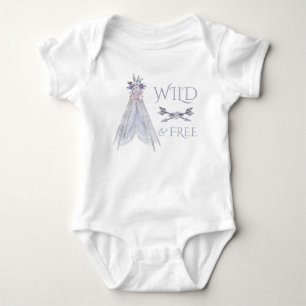 Body Chemise bébé fille bohème tipi tribal