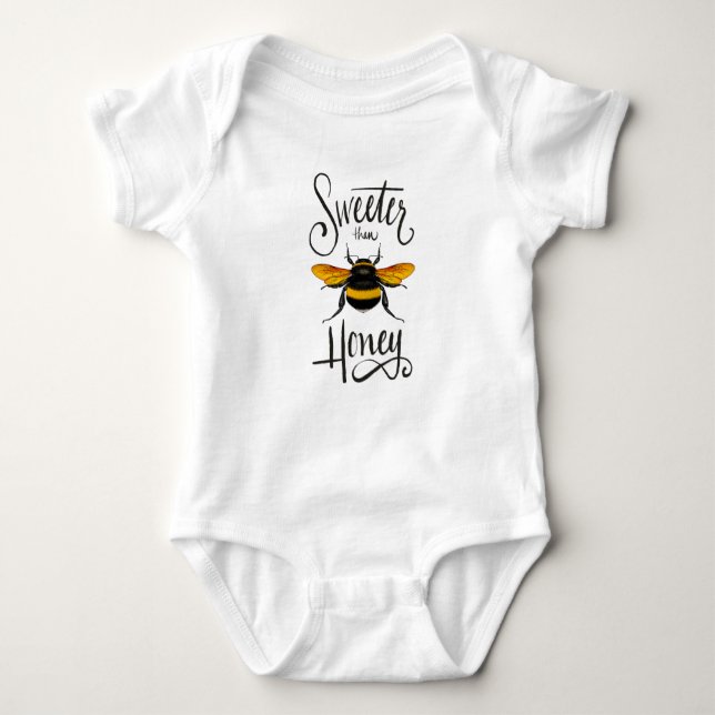 Body Chemise Bumblebee Baby - Plus douce que le miel (Devant)