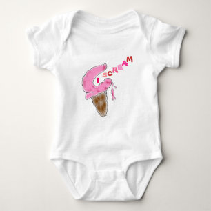 Body Chemise Cone de cri de glace