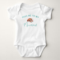 Chemise de bébé Meemaw écrevisse