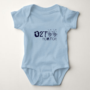 Body Chemise de CODE POSTAL de bébé