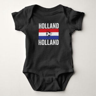 Body Chemise de football Holland Holland Jersey Pays-Ba