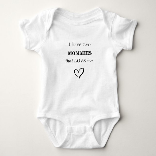 Body Chemise Deux Mommies (Devant)