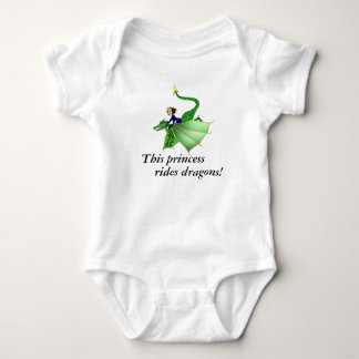 Body Chemise Dragon Princess, avec des mots