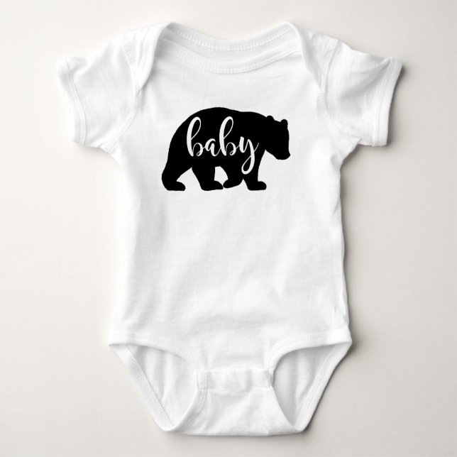 Body Chemise d'une seule pièce d'ours de bébé (Devant)