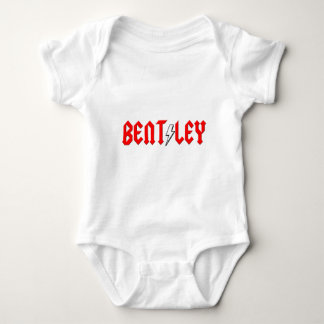 Body chemise faite sur commande de rock de BENTLEY