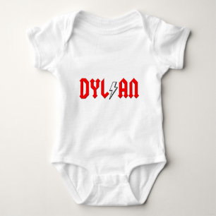 Body chemise faite sur commande de rock de DYLAN