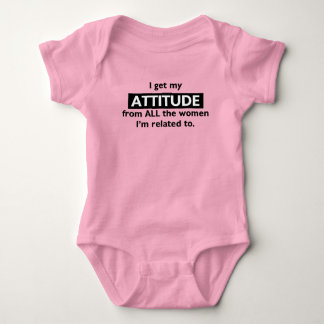 Body Chemise femelle drôle d'attitude