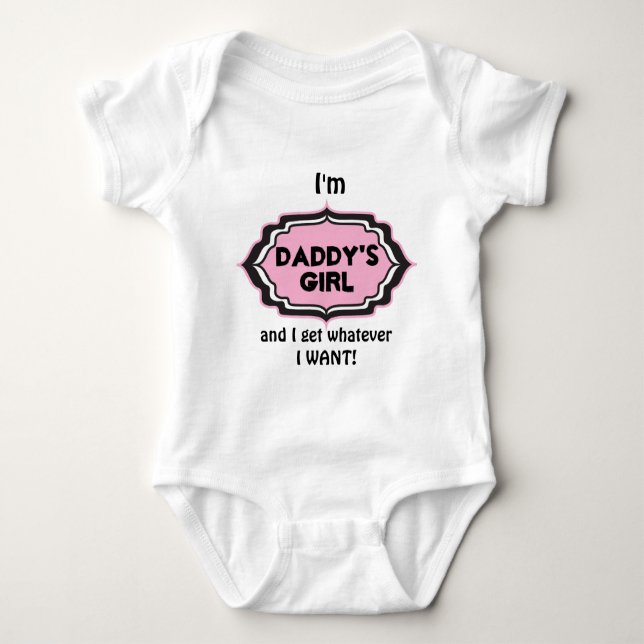 Body Chemise fille de papa (Devant)